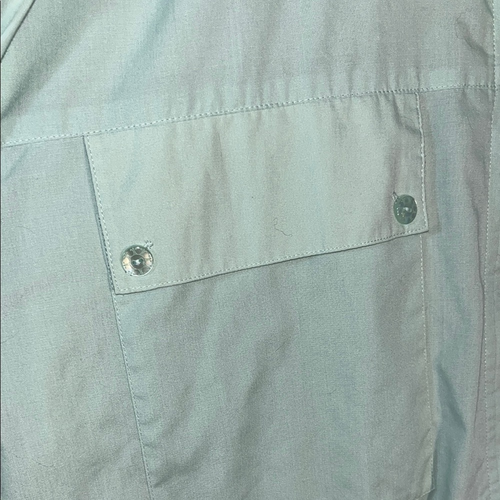 TravelSmith‎ Aqua Women's Button Down Shirt XL - Picture 4 of 8